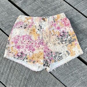 Pilcro Anthropologie Floral Shorts